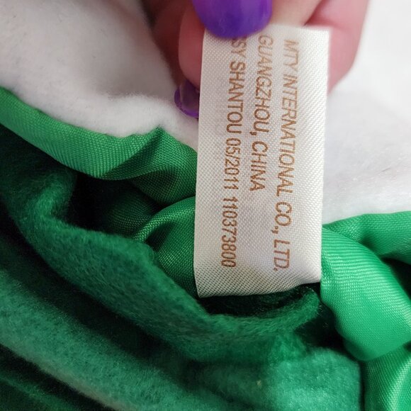 2 Dan Dee Santa Reindeer Christmas Stockings applique holiday whimsy 2011 - Picture 10 of 12